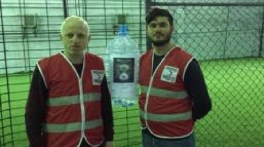 T&uuml;rk Kızılayı &Ccedil;ıldır Şubesi Gen&ccedil;lik Kollarından Mavi Kapak Kampanyası