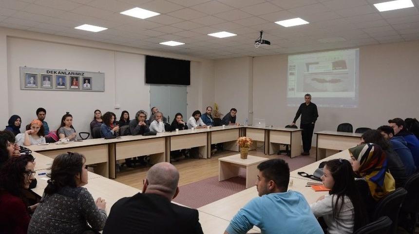 D&uuml;zce &Uuml;niversitesinde Yery&uuml;z&uuml; Ve Sanat İlişkisi Konuşuldu