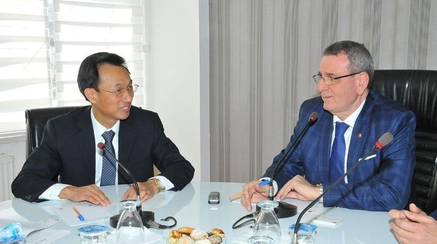 &Ccedil;inli Heyet İşbirliği İ&ccedil;in Samsun&rsquo;da