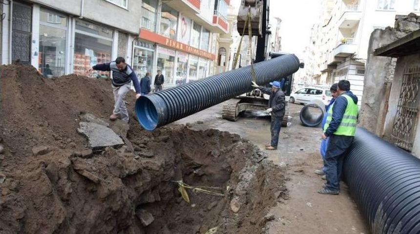 Fatsa&rsquo;da Yağmur Suyu Hattı Yenileme &Ccedil;alışmaları