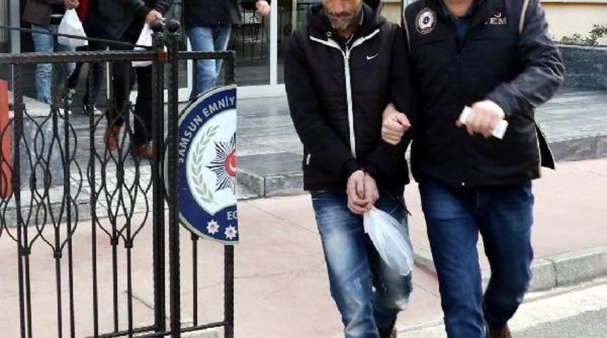 Samsun'da G&ouml;zaltına Alına 4 Deaş Ş&uuml;phelisi Adliyeye Sevk Edildi