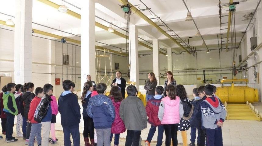 &Ouml;ğrenciler İ&ccedil;me Suyu Arıtma Tesisi&rsquo;ni Gezdi