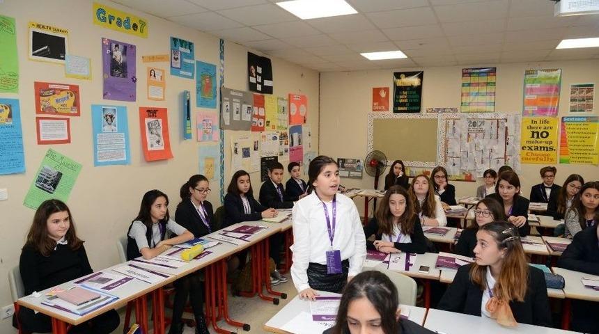 &Ouml;zel Sanko Ortaokulu &Ouml;ğrencileri Jmun 2017 Konferansına Katıldı