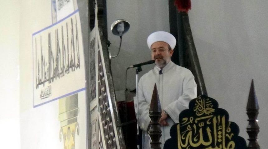 Diyanet İşleri Başkanı Mehmet G&ouml;rmez, K&uuml;tahya Ulu Camii&rsquo;nde Hutbe Okudu, Cuma Namazı Kıldırdı