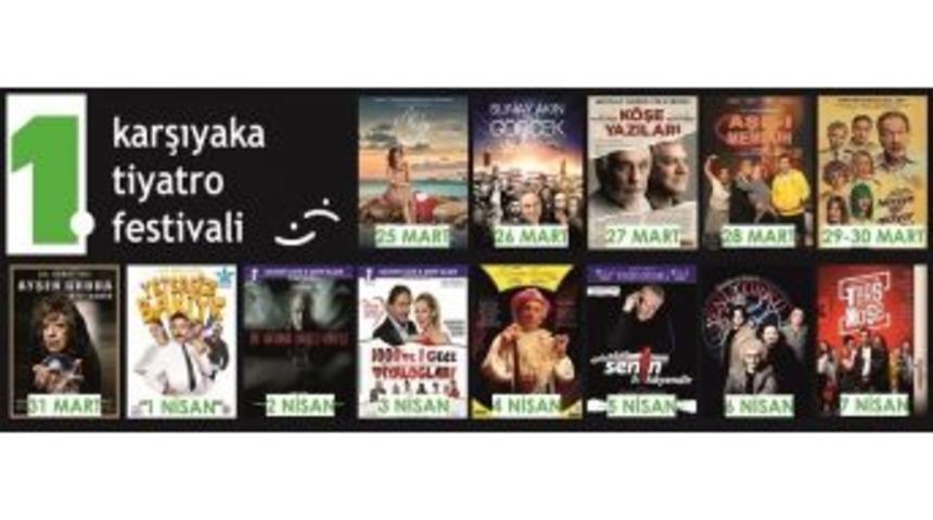 95 &Uuml;nl&uuml; Oyuncu Karşıyaka Tiyatro Festivalinde Seyirciyle Buluşuyor