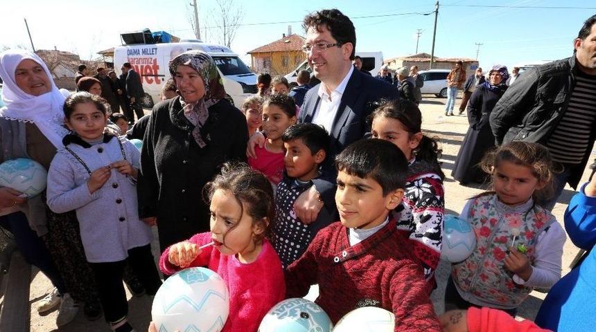 Başkan Yazgı Mahalle Mahalle Cumhurbaşkanlığı Sistemini Anlatıyor