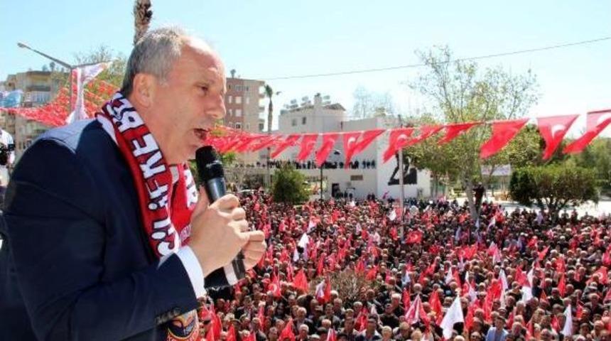Chp'li İnce: Ey Cumhurbaşkanı Sen De Fazla Uyanıksın Be