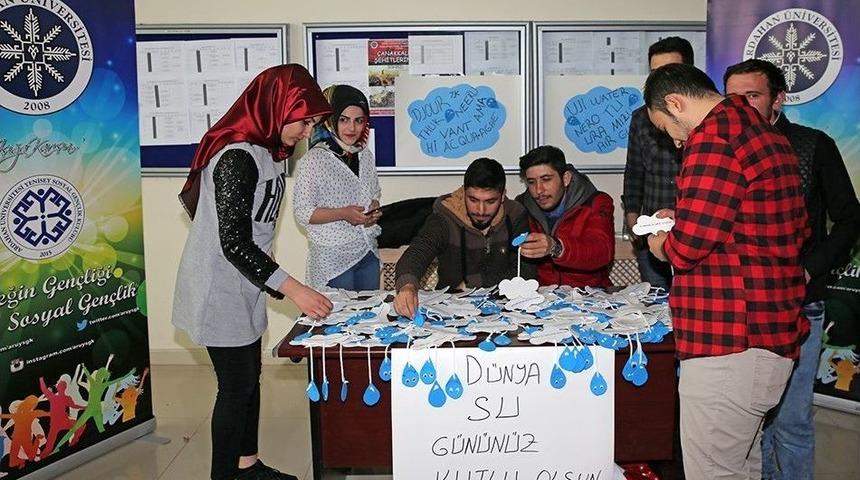 D&uuml;nya Su G&uuml;n&uuml;nde Anlamlı Etkinlik