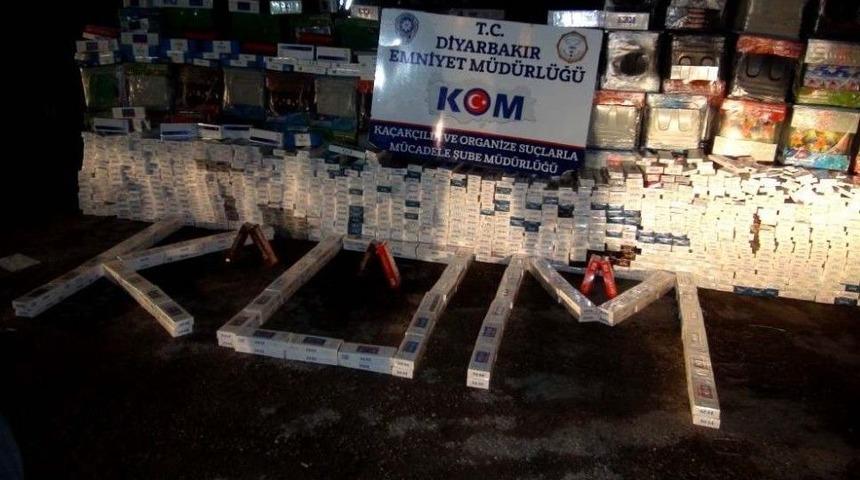 Diyarbakır’da Kaçakçılık Operasyonları