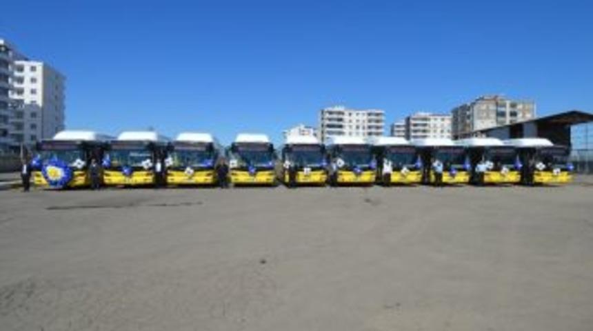 &Ccedil;evre Dostu 10 Yeni Otob&uuml;s Halkın Hizmetinde