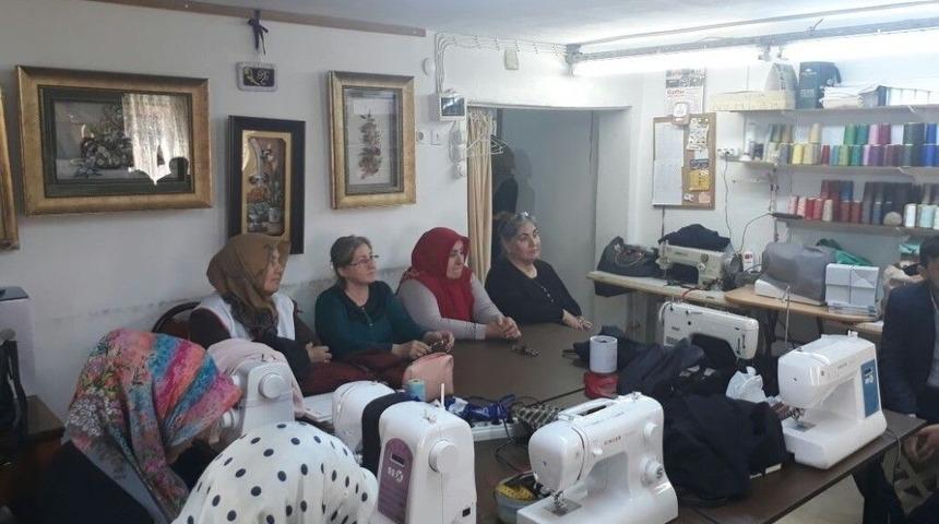 Başkan Alemdar&rsquo;dan Samek Kurslarına Ziyaret