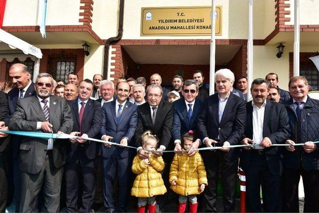 Anadolu Mahalle Konağı Hizmet Açıldı