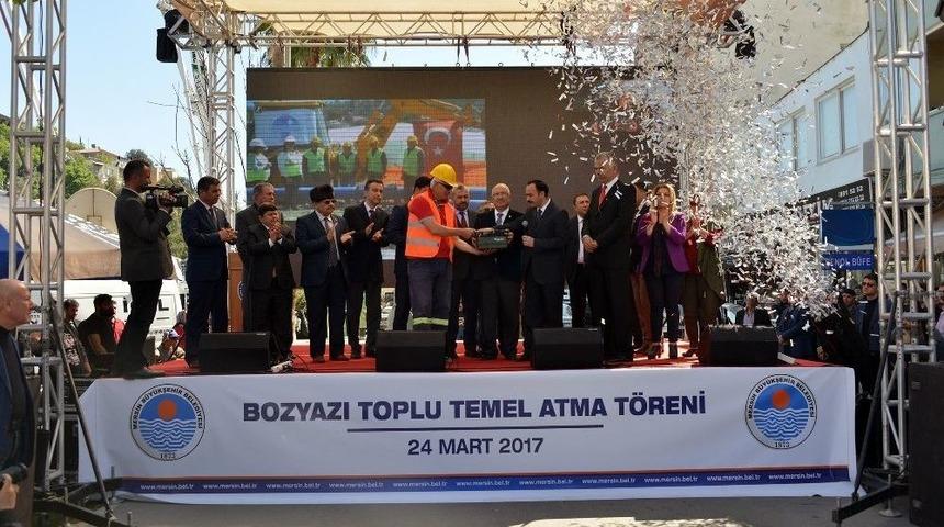 Bozyazı&rsquo;da İnşaatına Başlanacak Tesislerin Temeli Atıldı