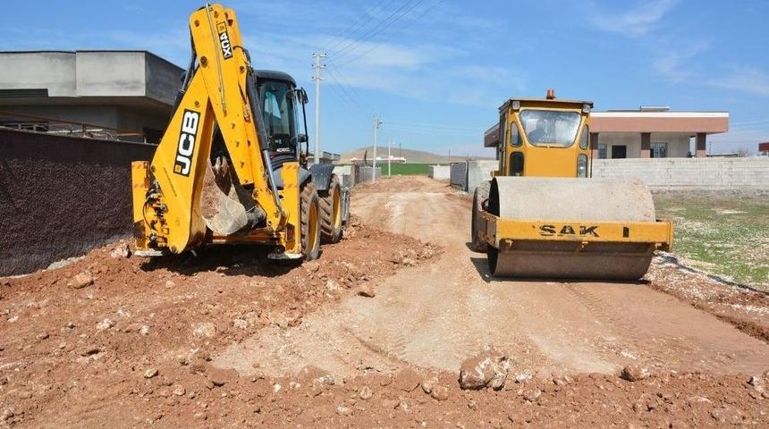 Ceylanpınar&rsquo;da Yol &Ccedil;alışmaları