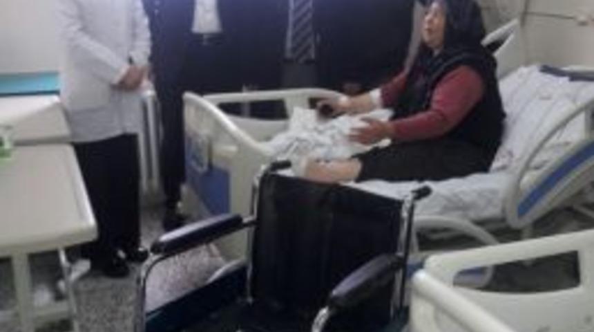 Anadolu Engelliler Derneği&rsquo;nden Engelli Vatandaşa Tekerlekli Sandalye