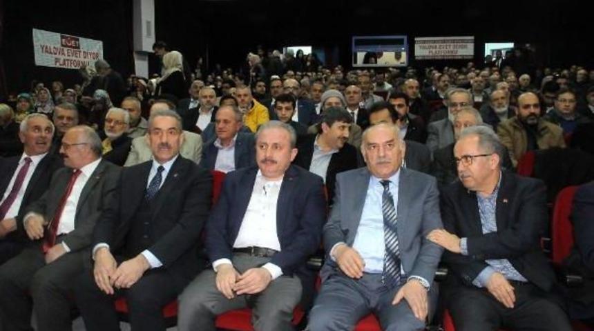 Mustafa Şentop: Bu Değişiklik, Anayasanın Ruhuna Temas Eden, Bir Değişiklik