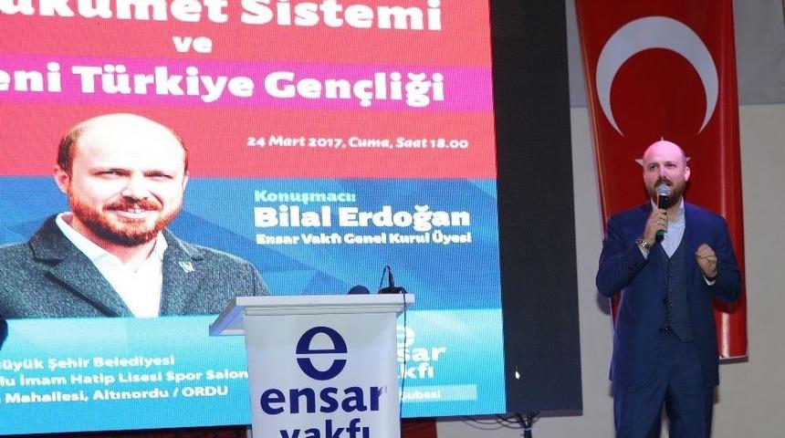 Bilal Erdoğan: &ldquo;16 Nisan&rsquo;da Geleceğimizin Bağımsızlık Anlayışı &Uuml;zerinde İnşa Edilmesine Karar Vereceğiz&rdquo;