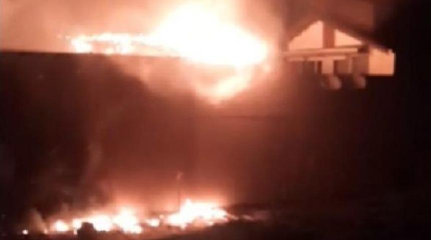 Ambalaj Fabrikasında Yangın