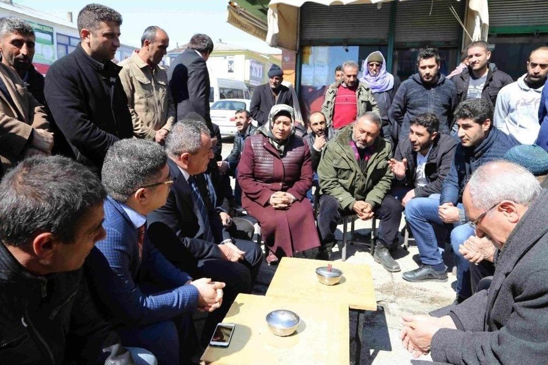 Vekil Şimşek Varto&rsquo;da Evet Oyu İstedi