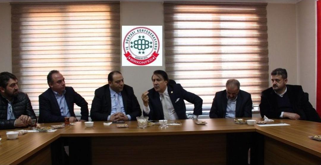 Aydemir&rsquo;den Birkonfed&rsquo;e &lsquo;evet&rsquo; Ziyareti