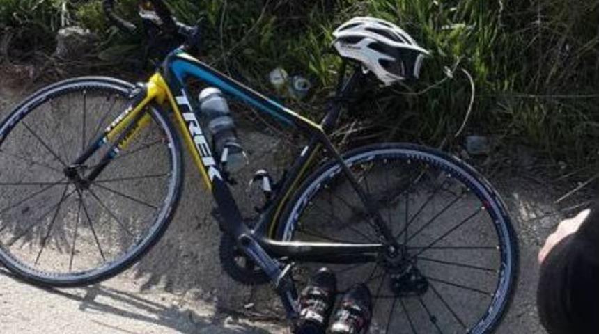 Motosikletin &Ccedil;arptığı Bisikletli Yaralandı