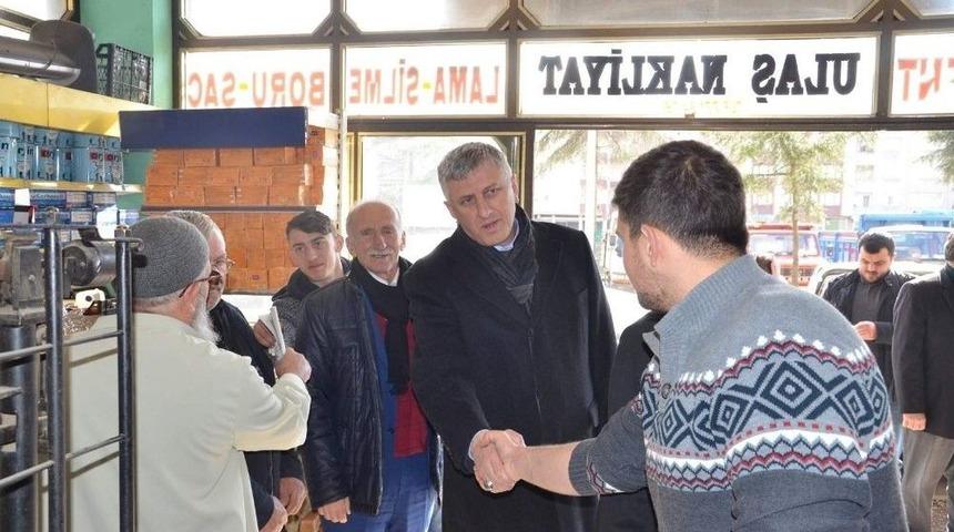 Başkan Sarıalioğlu&rsquo;ndan Referandum Ziyaretleri