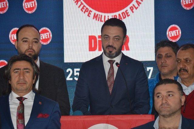 Sancaktepe’de 70 Sivil Toplum Kuruluşu “evet” Dedi