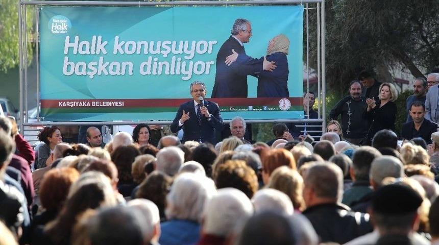 Karşıyaka Belediye Başkanı Vatandaşlarla Buluştu