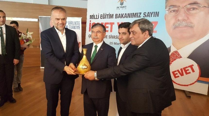 Bakan İsmet Yılmaz: &ldquo;milli İradeye Uygun Olduğu İ&ccedil;in 16 Nisan&rsquo;da Evet Demeliyiz&rdquo;