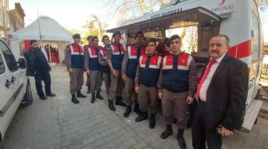 Jandarmadan Kan Bağışına Destek