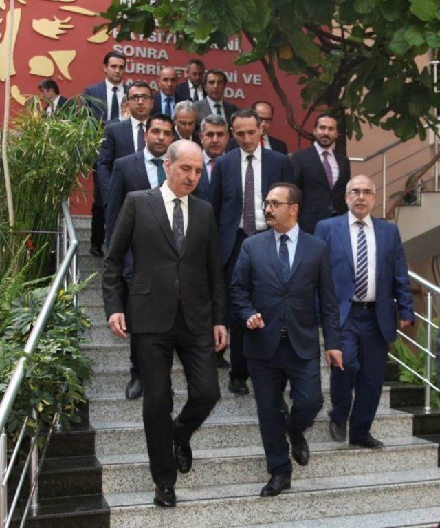 Kurtulmuş&rsquo;tan Rekt&ouml;r G&uuml;r&rsquo;e Teşekk&uuml;r 3