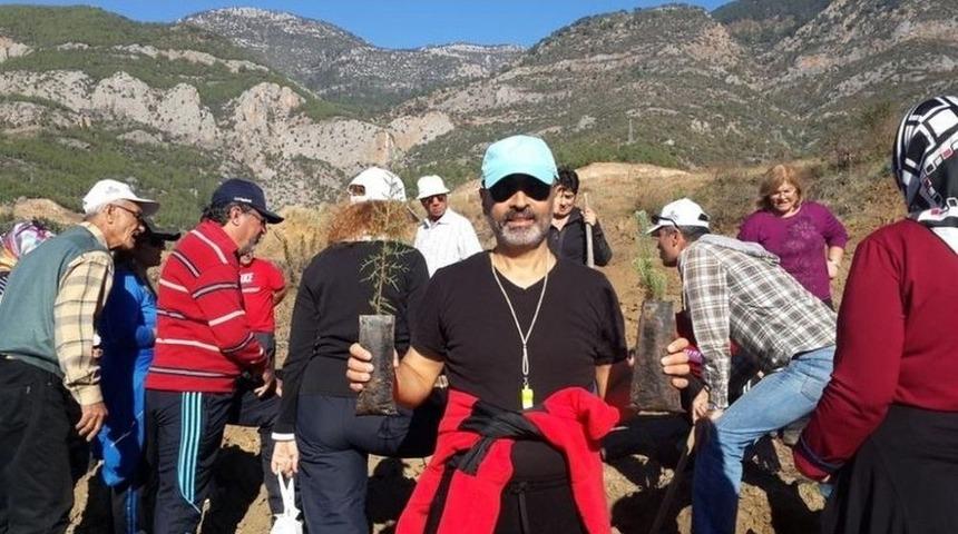 Bozyazı&rsquo;da Baraj G&ouml;leti Etrafına Fidan Dikildi