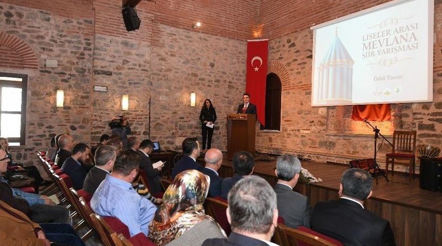 Mevlana Şiir Yarışması &Ouml;d&uuml;lleri Sahiplerini Buldu