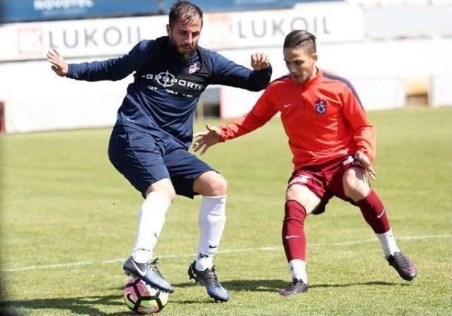 Trabzonspor U21 Takımıyla Oynadı