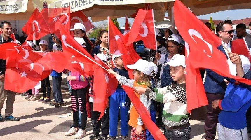 Yeşilk&ouml;y Mahallesi &Ccedil;ok Ama&ccedil;lı Salonun Temeli Atıldı