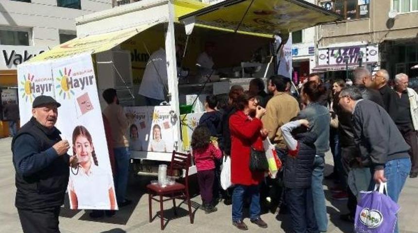 Chp, 'hayır Lokması' Dağıttı