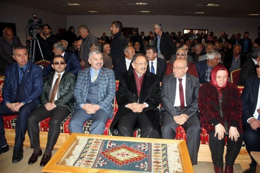 Bakan &Ouml;zhaseki Sarız Ve Pınarbaşı İl&ccedil;elerini Ziyaret Etti