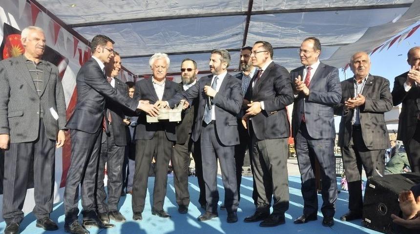 Sert Kabuklu Meyve Ezme Ve İşleme Tesisinin Temeli Atıldı