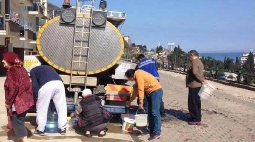 Ordu&rsquo;Da 3 G&uuml;nl&uuml;k Su Kesintisine Tepki