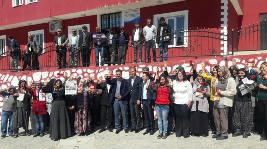 Milletvekili Fırat’a Tut İlçesinde Büyük İlgi