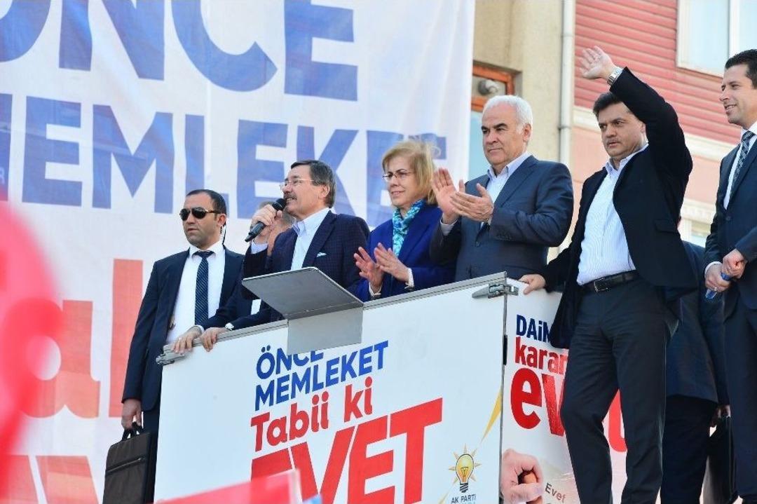 Başkan G&ouml;k&ccedil;ek Elmadağ&rsquo;da