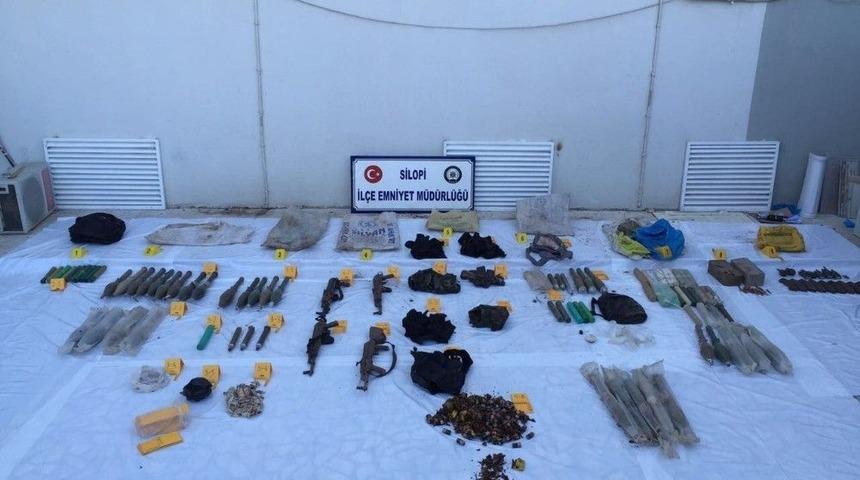 Ter&ouml;ristlerin Dere Yatağına Sakladığı M&uuml;himmat Bulundu