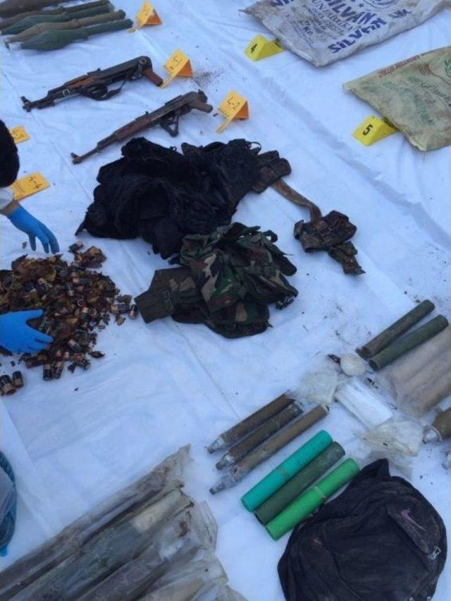 Ter&ouml;ristlerin Dere Yatağına Sakladığı M&uuml;himmat Bulundu 2