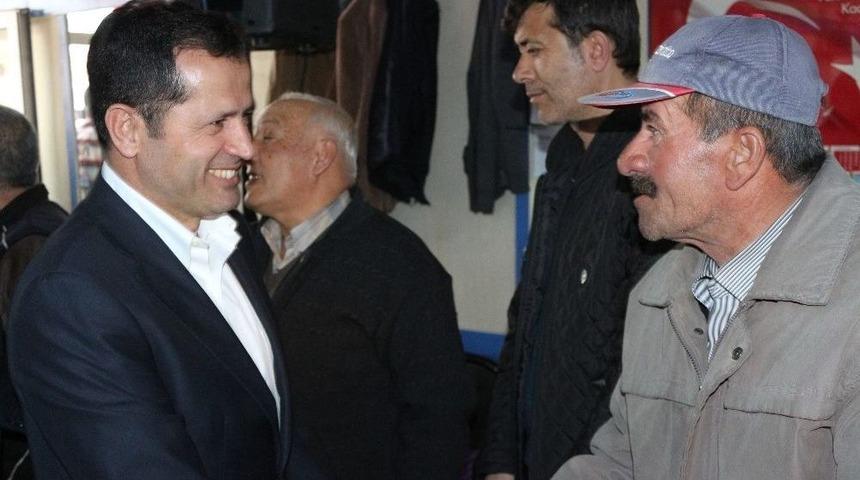 Altunyaldız, Karapınar&rsquo;da Referandum &Ccedil;alışmalarına Devam Etti