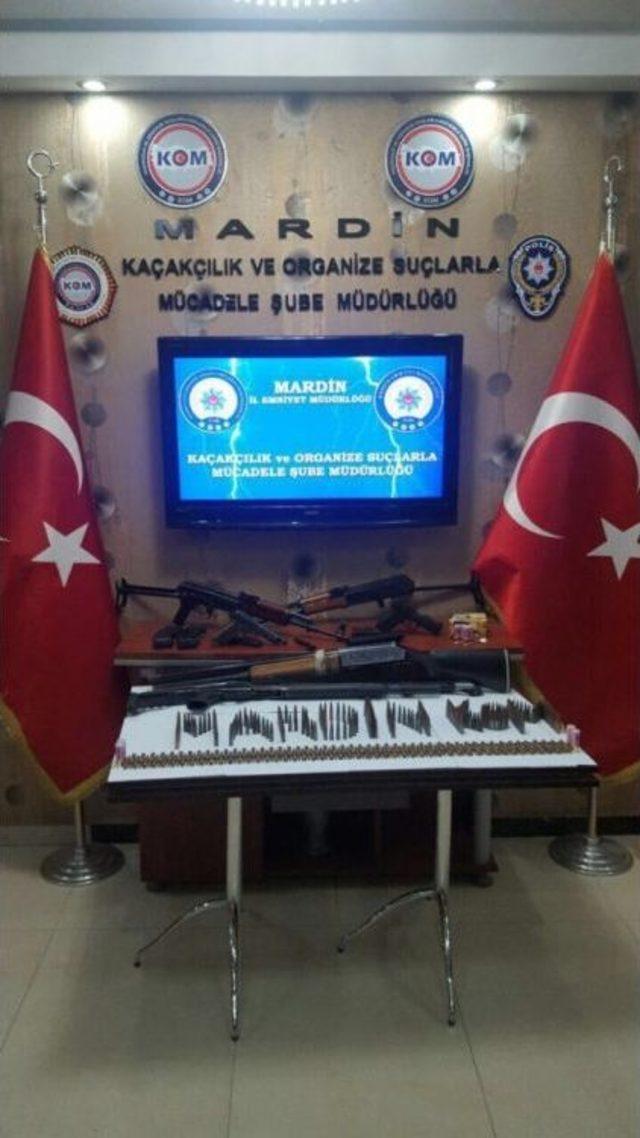Mardin’de Silah Kaçakçılarına Darbe
