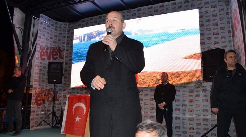 İ&ccedil; İşleri Bakanı S&uuml;leyman Soylu Memleketi Trabzon&rsquo;da