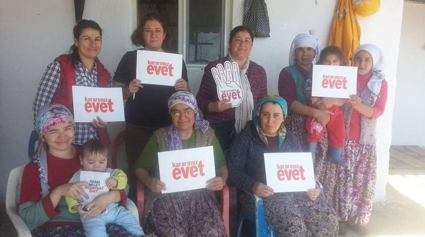 Bozdoğanlı Ak Kadınlar &rsquo;evet&rsquo; İ&ccedil;in &Ccedil;alışıyor