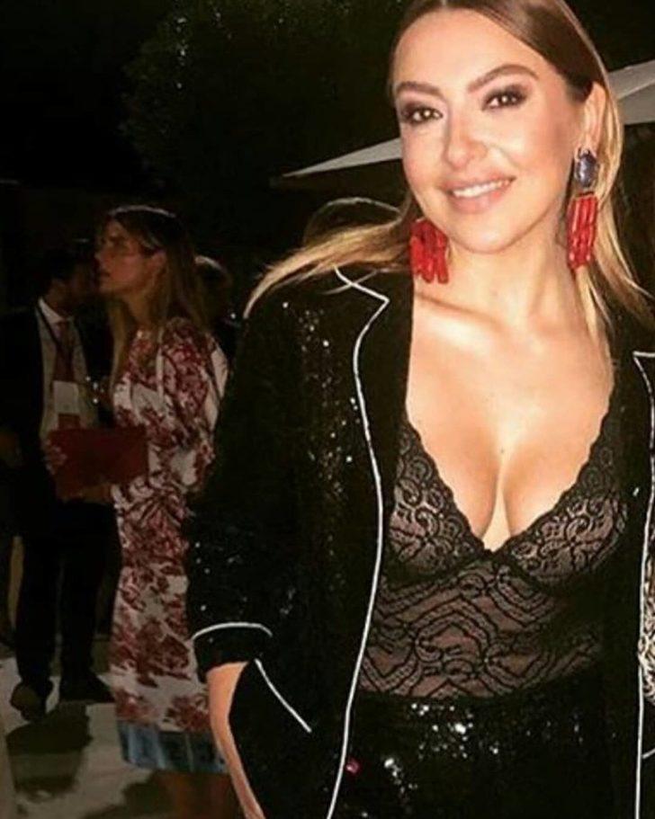 Hadise Nin Cesur G S Dekoltesi Sosyal Medyay Sallad