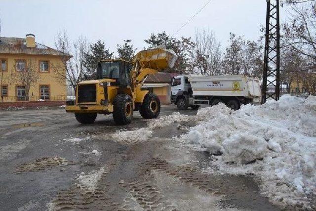 Muş'ta Kar Mücadelesi