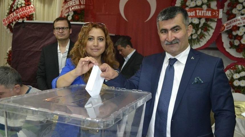 Mhp Kozan İl&ccedil;e Başkanı Nihat Atlı G&uuml;ven Tazeledi